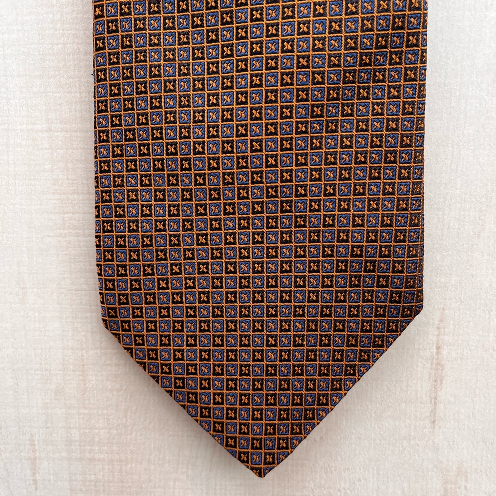 Ferrell Reed 59•4 in. Brown and blue tie